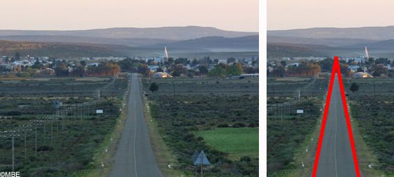 One point perspective