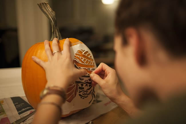 Pumpkin carving