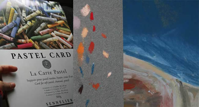 Pastel painting art supplies