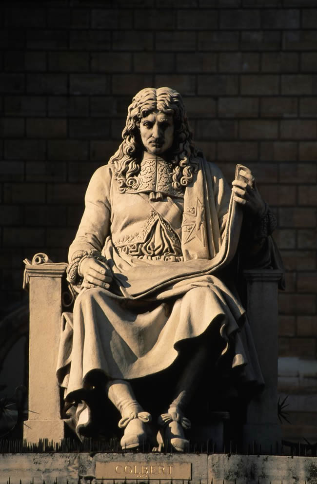 Statue of Jean-Baptiste Colbert