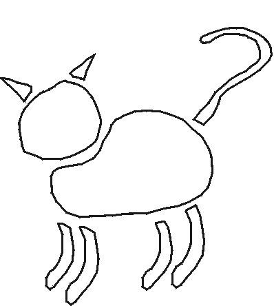 Free Cat Stencils Collection