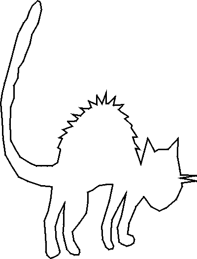 Free Cat Stencils Collection