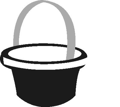 Free Easter Stencils Collection: Easter Egg Basket