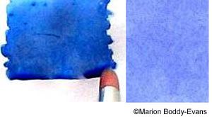 Watercolor Painting Techniques -- Photo of How to Paint an Even Wash in Watercolor